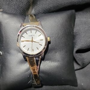 Timex Women's Two-Tone Gold and Silver Watch